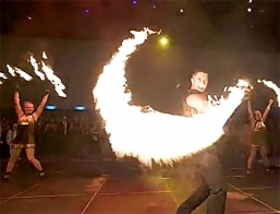 Sydney Fire Twirlers